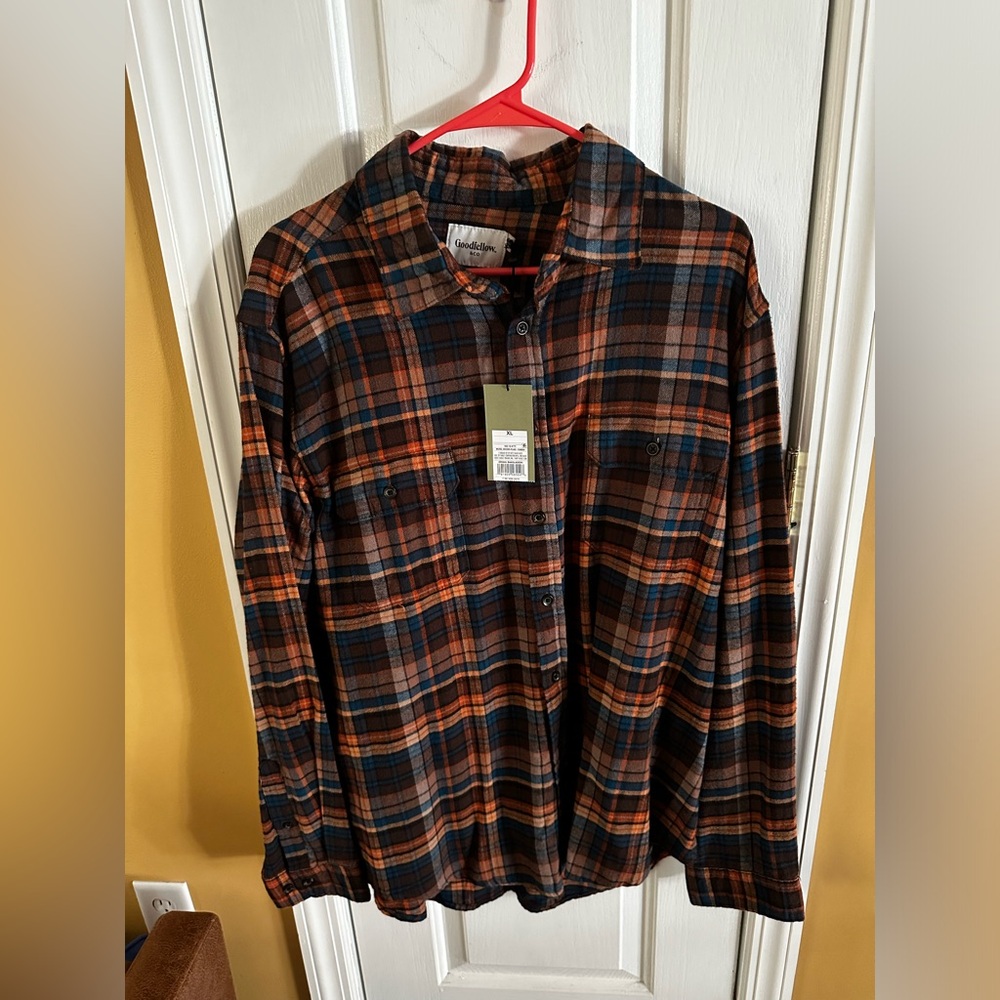 Men’s Goodfellow & Co XL Flannel NWT